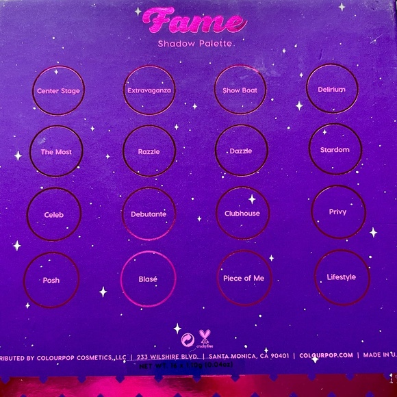 Colourpop Fame Eyeshadow Palette - Picture 3 of 3
